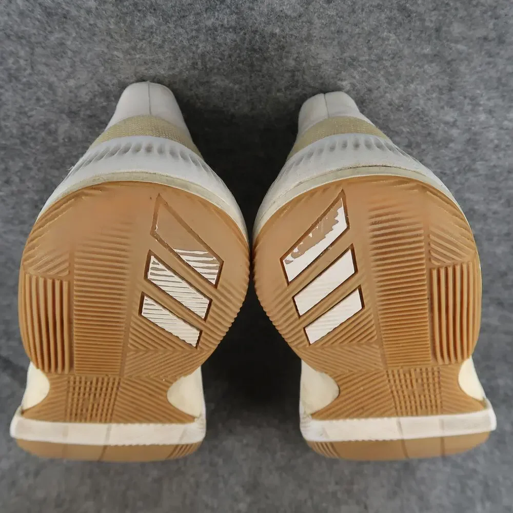 Adidas Shoes Mens 8.5 Basketball Sneakers Dame 3 Athletic Sport Trainers Lace Up